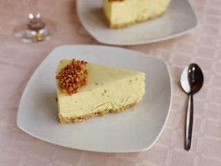 Cheesecake fistic (felie)