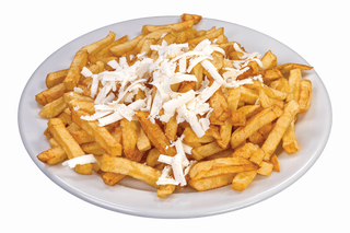 Пържени пресни картофи със сирене (400г)