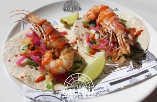 Tacos de gambón (2 unidades)