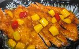 87. Pollo Con Salsa De Mango