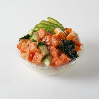 Poke de Salmón Noruego.