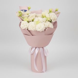 Букет "Eustoma White"