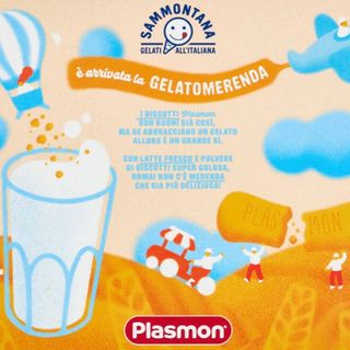 LATTE PLASMON E NUTELLA
