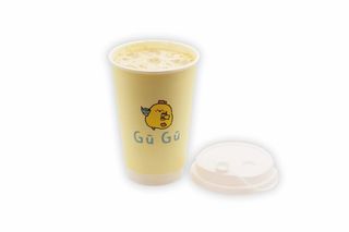 Tè nero al latte con taroball