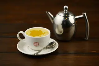 Green Tea Pot