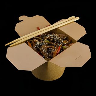 Pork teriyaki WOK noodles