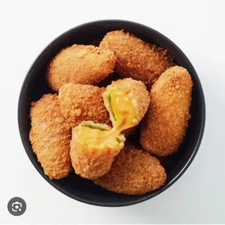 Jalapeños de crema de queso (6 uds.)