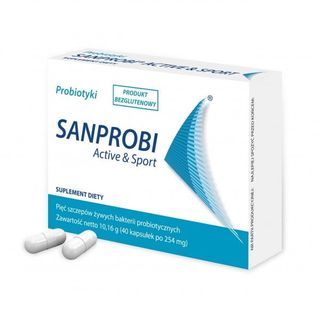 Probiotyki Active & Sport 40 kapsułek Sanprobi