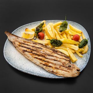 Sogliola A La Griglia Con Patatine