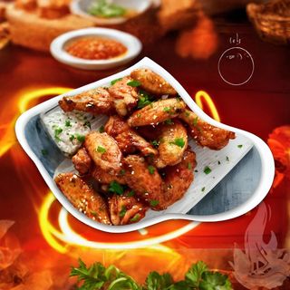 Alitas A La Brasa (8 Uds.)