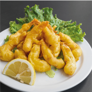 Langostinos fritos 