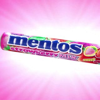 Mentos strawberry mix