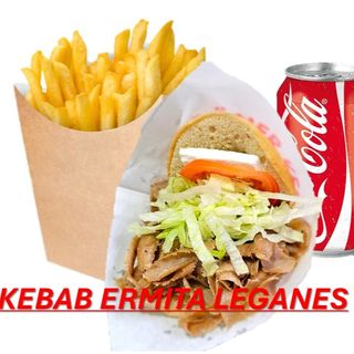 Menú Kebab Con Queso