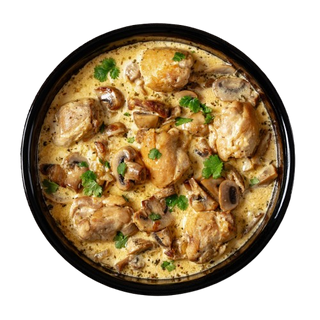 #71:Pollo Con Champiñones