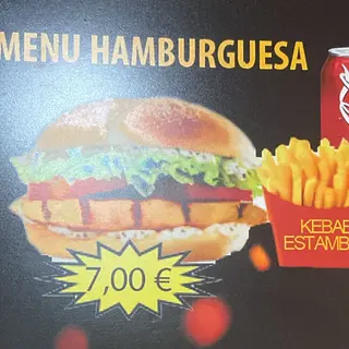 Menú Hamburguesa