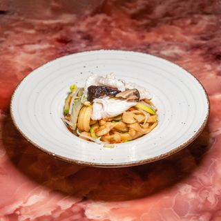 Ramen con Straccetti di Pollo e Verdure