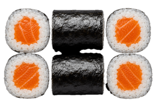 Maki z Łososiem (6 sztuk, 120 g)