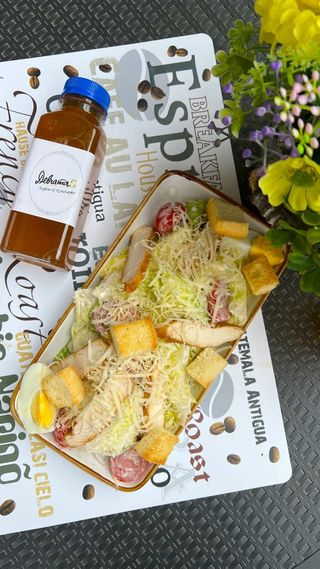 Салат "Цезарь" с курицей