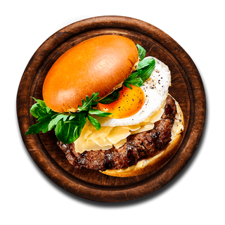 Hamb Chicago "Bulls" (2 hamburgueres)