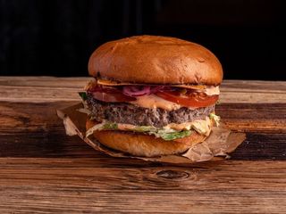 Chedar Crunch Burger