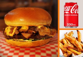 Combo de hamburguesa Coyote Salvaje