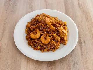 22A Arroz Frito Negro De La Casa (Chao La Fan)