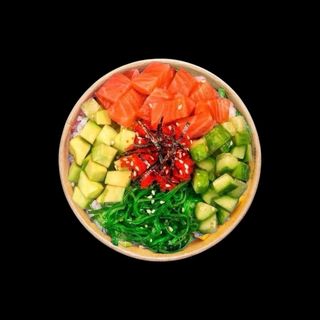 Поке боул з лососем (285/25г)