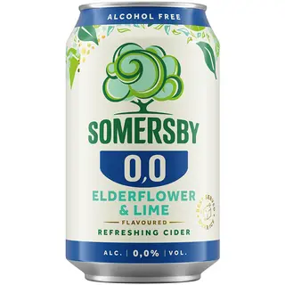 Somersby Бъз и лайм безалкохолен Кен