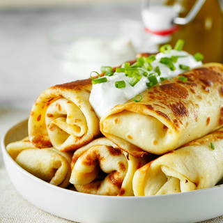 Naleśniki z kurczakiem i warzywami 2szt