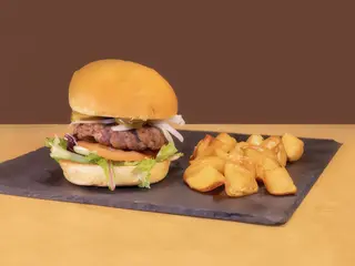 Hamburguesa Clásica Con Queso