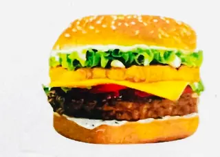 Veggi hash brown burger menù