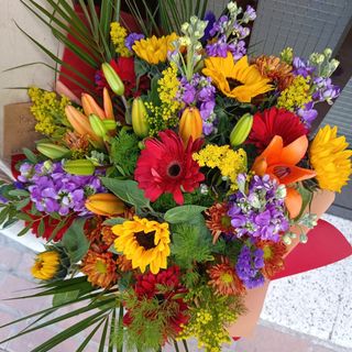 ramo multicolor variado 