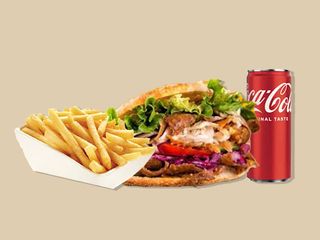 Menù panino kebab