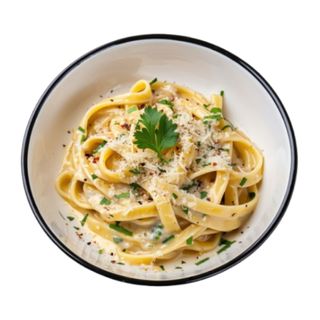 Tallarines a la carbonara
