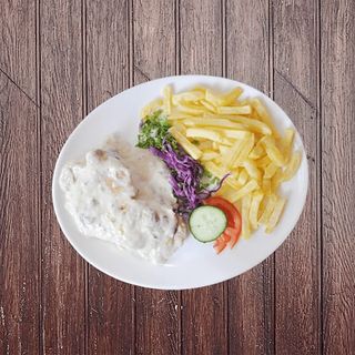 Cream french chicken