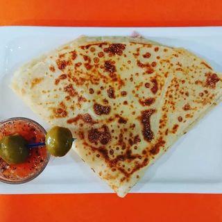 Crepe Con York Y Queso