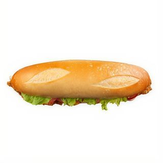 Bocadillo pechuga de pollo empanada