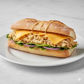 Bocadillo Pollo A La Mostaza