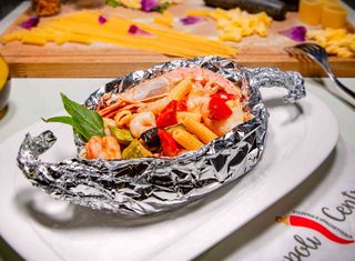 Rigatini al Cartoccio