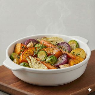 Piatto verdure di stagione