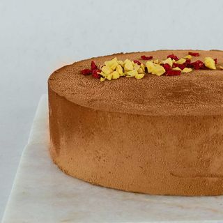 Tarta de Chocolate y Frambuesas SIN AZÚCAR