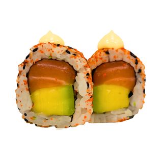 46.Roll spicy salmón (8 uds)