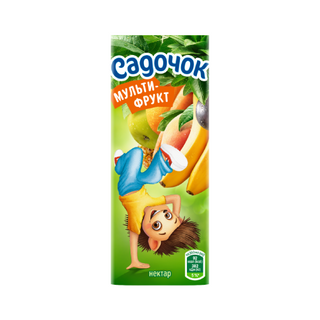 Сік Садочок Мультифрукт (0.2л)
