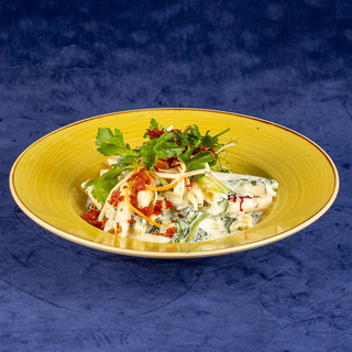 PENNE CU SPANAC ȘI GORGONZOLA