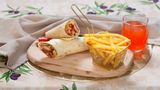 Chicken wrap meni