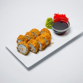 Темпура с угрем и креветкой