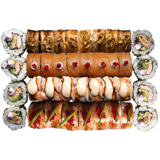 Суші-бокс Важкий люкс (39шт/1198г)
