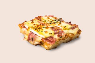 Focaccia de bacon y queso brie