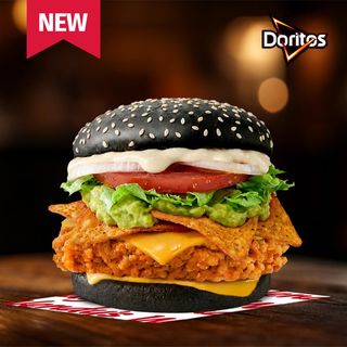Doritos ბურგერი ცხარე ქათმით
