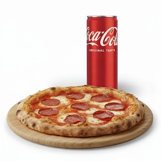 Diavola + Lattina Coca-Cola